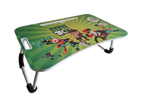 Benten Portable Kids Laptop Table | Wood Folding Desk