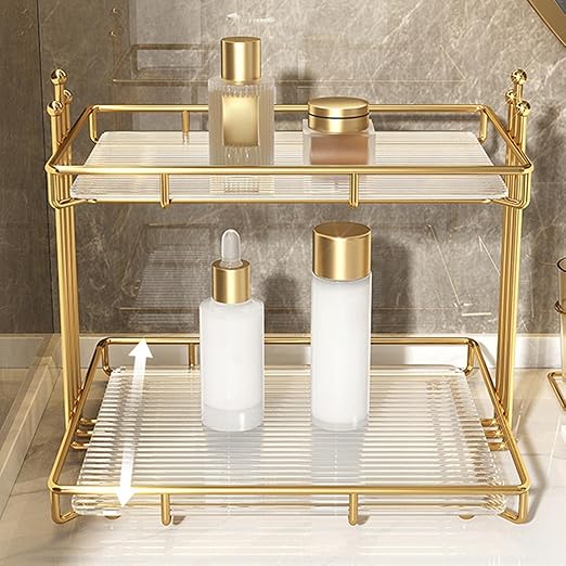 Bathroom Tray Storage Organizer for Makeup | Perfume | Lipstick | Cosmetics