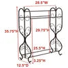 Standing Towel Stand With Storage Shelf Towel Rack Stand Metal