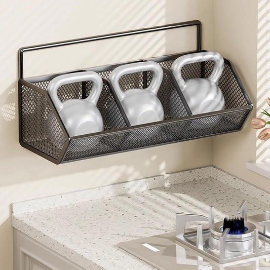 Multi-Purpose Metal Spice Basket for Home Kitchen Use