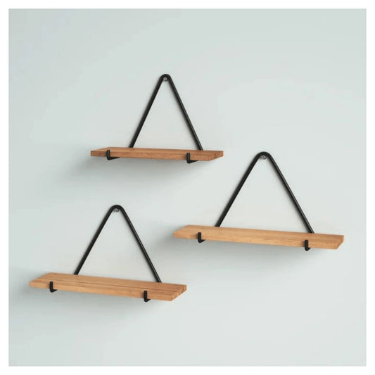 Floating Wall Shelf Bracket Supports of Shelves Mount Kit for DIY Home