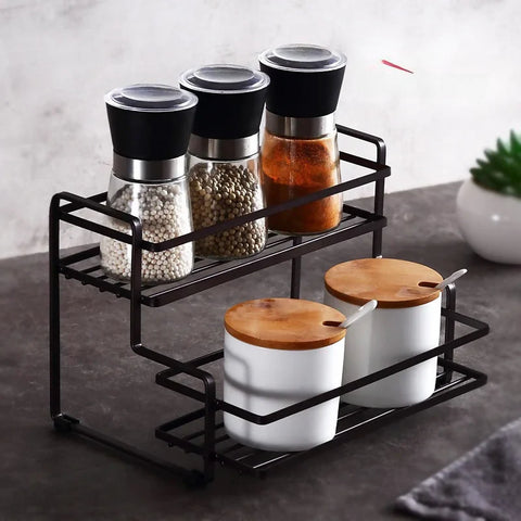 2-Tier Spice Seasoning Rack