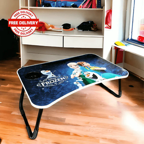 Characters Kids Laptop Table | Portable Wood Folding Desk