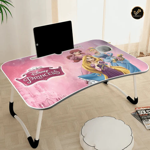 Characters Kids Laptop Table | Portable Wood Folding Desk