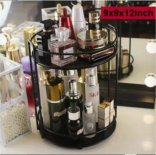 Cosmetic Rack Makeup Organizer Double