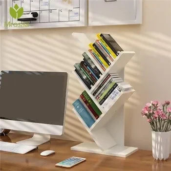 Desktop Tree Books Shelf 5 Tier